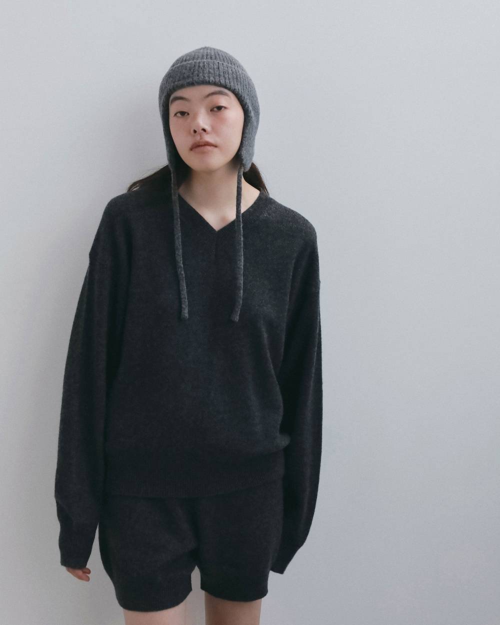 Wool Vneck Knit Wool Vneck Knit,ウール Vネック ニット,62620530,トップス,ニット,ニットトップス,ànuke,アンヌーク,lifes,ライフズ,26fall,26aw