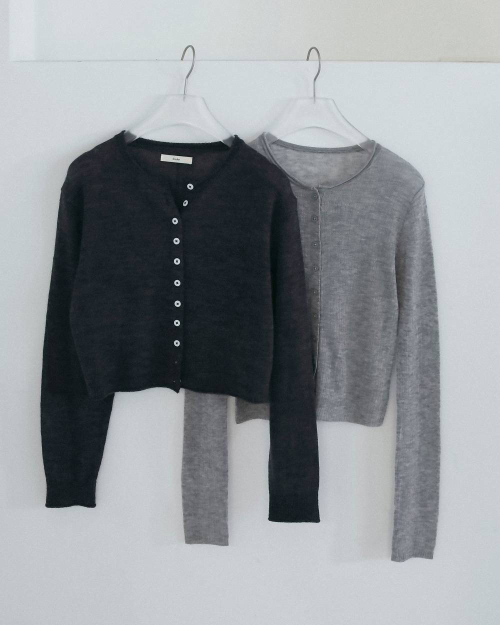 Layered Crewneck Cardigan Layered Crewneck Cardigan,レイヤードクルーネックカーディガン,62620531,カーディガン,カーデ,トップス,ニット,ànuke,アンヌーク,lifes,ライフズ,26fall,26aw
