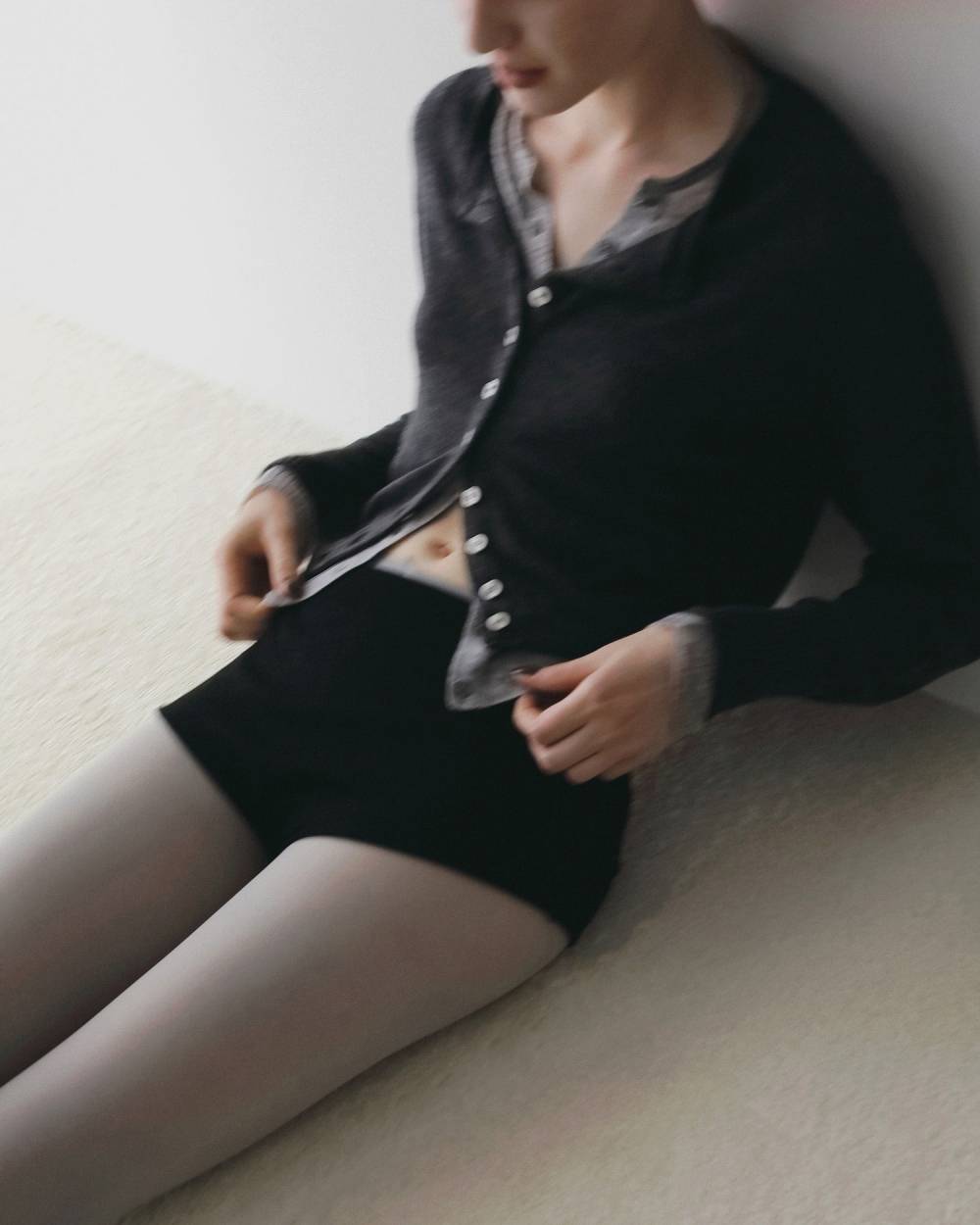 Layered Crewneck Cardigan Layered Crewneck Cardigan,レイヤードクルーネックカーディガン,62620531,カーディガン,カーデ,トップス,ニット,ànuke,アンヌーク,lifes,ライフズ,26fall,26aw