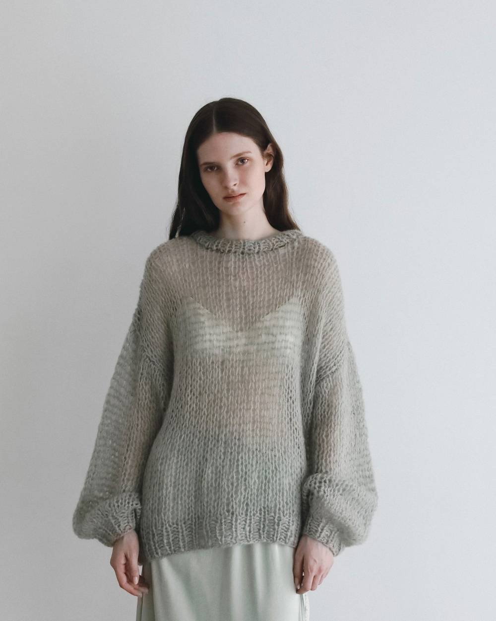 Lowgauge Mohair Knit Lowgauge Mohair Knit,ローゲージ モヘア ニット,62620533,ニット,トップス,モヘアニット,ànuke,アンヌーク,lifes,ライフズ,26fall,26aw