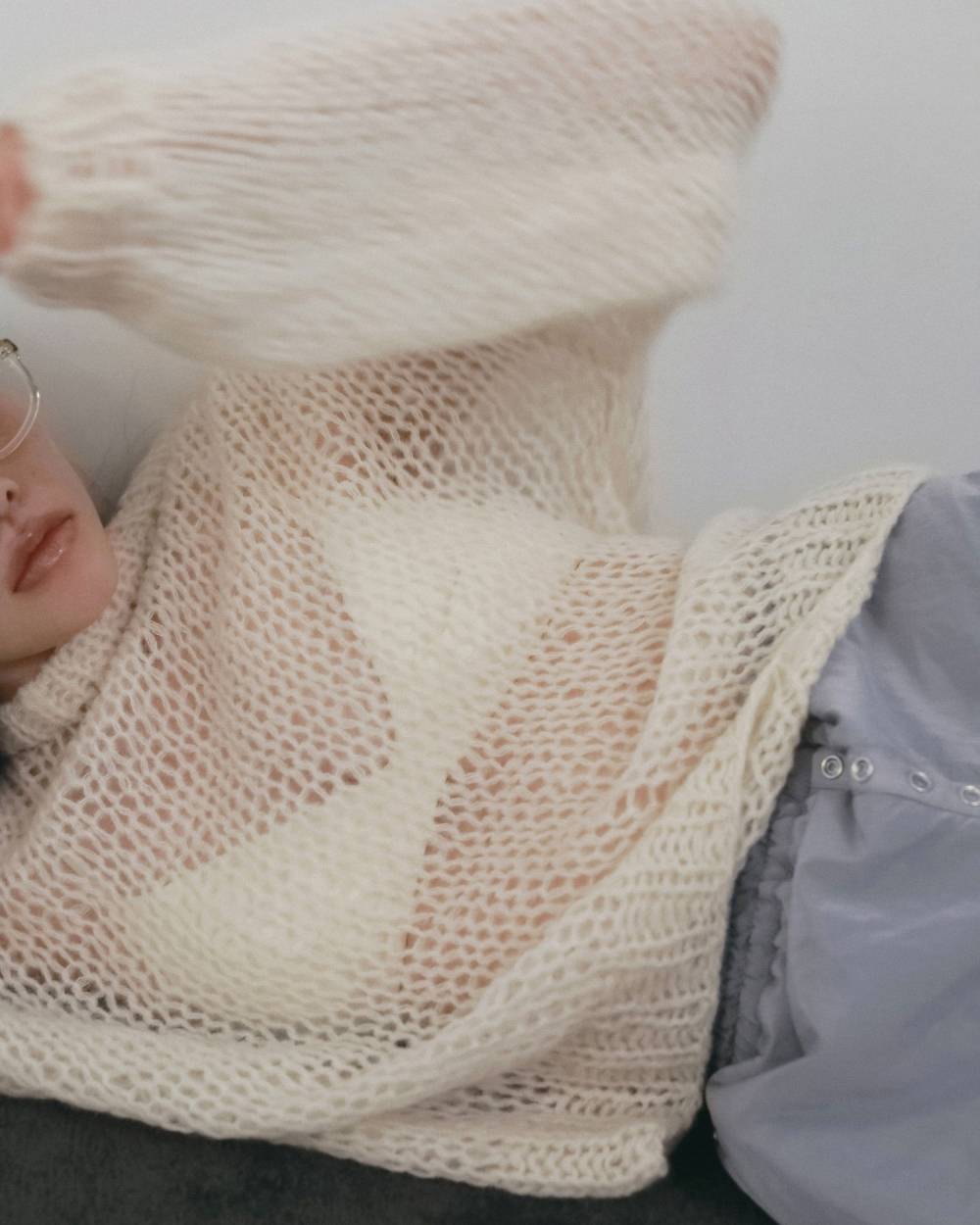 Lowgauge Mohair Knit Lowgauge Mohair Knit,ローゲージ モヘア ニット,62620533,ニット,トップス,モヘアニット,ànuke,アンヌーク,lifes,ライフズ,26fall,26aw