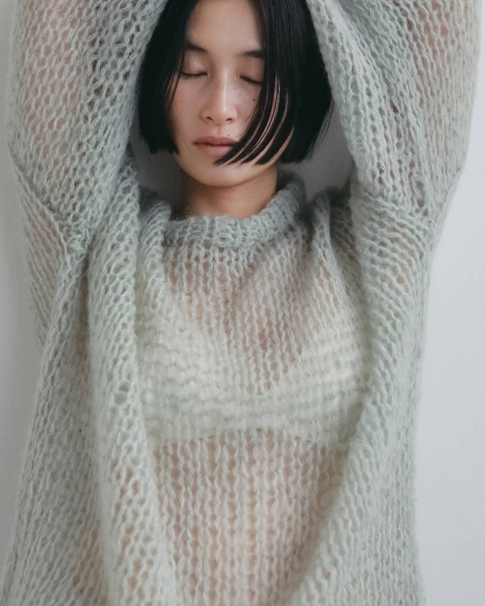 Lowgauge Mohair Knit Lowgauge Mohair Knit,ローゲージ モヘア ニット,62620533,ニット,トップス,モヘアニット,ànuke,アンヌーク,lifes,ライフズ,26fall,26aw