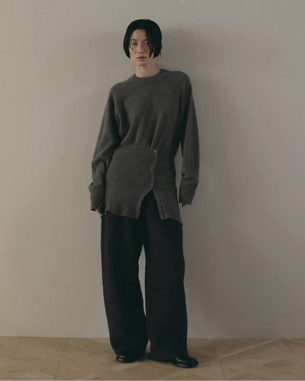 Wool Crewneck Tops Wool Crewneck Tops,ウール クルーネック トップス,62620535,トップス,ニット,ニットトップス,ウール,ànuke,アンヌーク,lifes,ライフズ,26fall,26aw