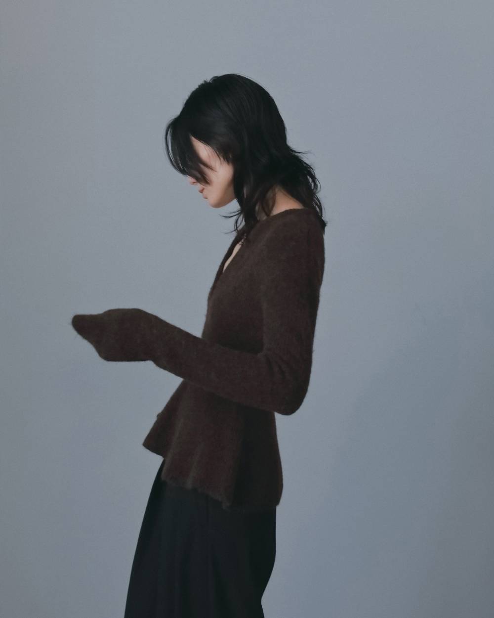 Keyneck Peplum Knit Keyneck Peplum Knit,キーネック ペプラム ニット,62620540,ニット,トップス,ニットトップス,ànuke,アンヌーク,lifes,ライフズ,26fall,26aw