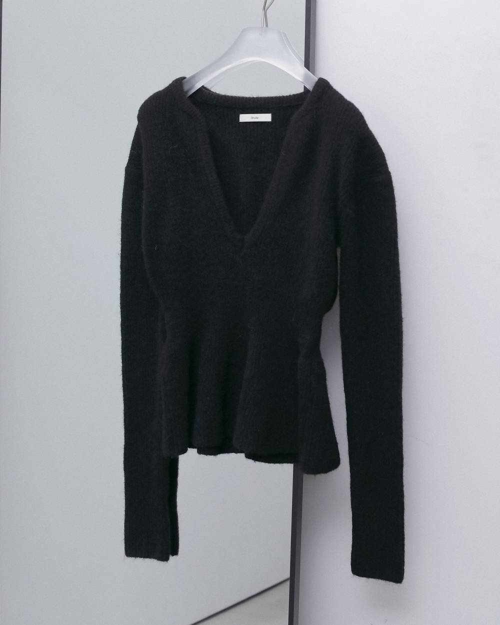 Keyneck Peplum Knit Keyneck Peplum Knit,キーネック ペプラム ニット,62620540,ニット,トップス,ニットトップス,ànuke,アンヌーク,lifes,ライフズ,26fall,26aw