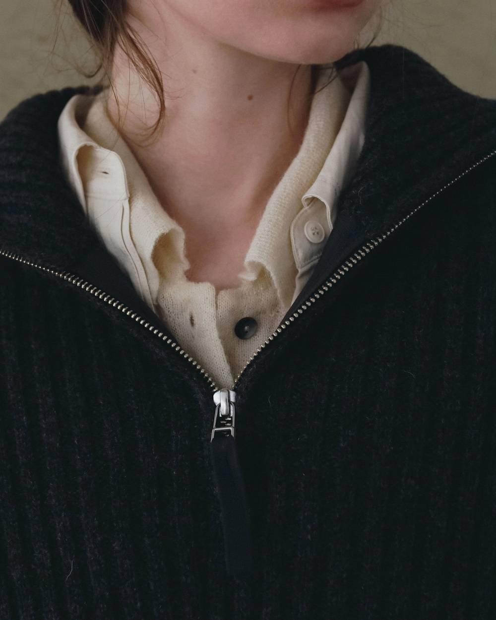 Over Knit Shirts Over Knit Shirts,オーバー ニット シャツ,62620542,シャツ,ニットシャツ,ニット,トップス,オーバーサイズ,ànuke,アンヌーク,lifes,ライフズ,26fall,26aw