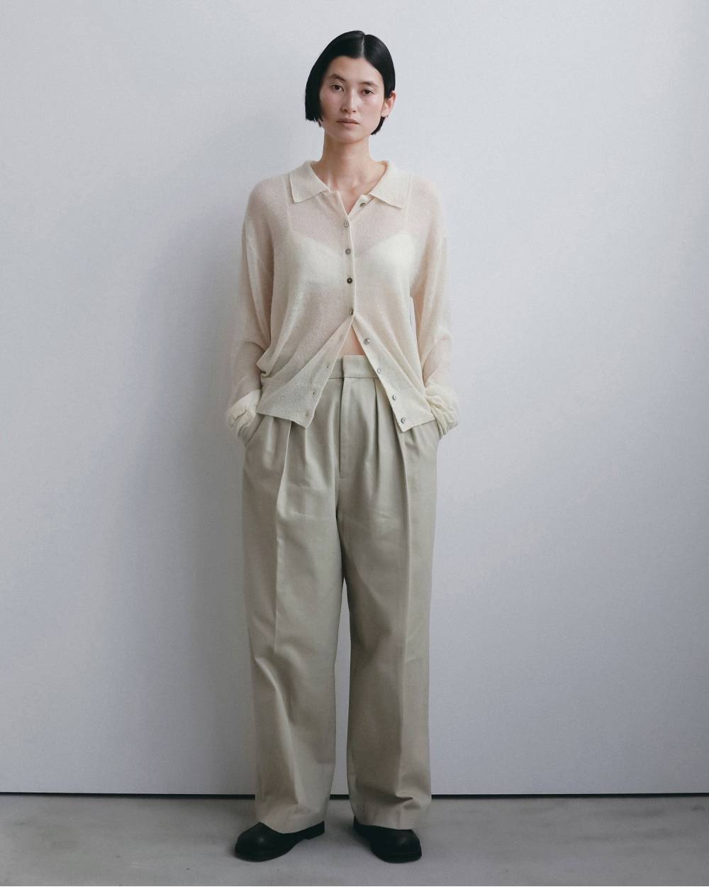 Over Knit Shirts Over Knit Shirts,オーバー ニット シャツ,62620542,シャツ,ニットシャツ,ニット,トップス,オーバーサイズ,ànuke,アンヌーク,lifes,ライフズ,26fall,26aw