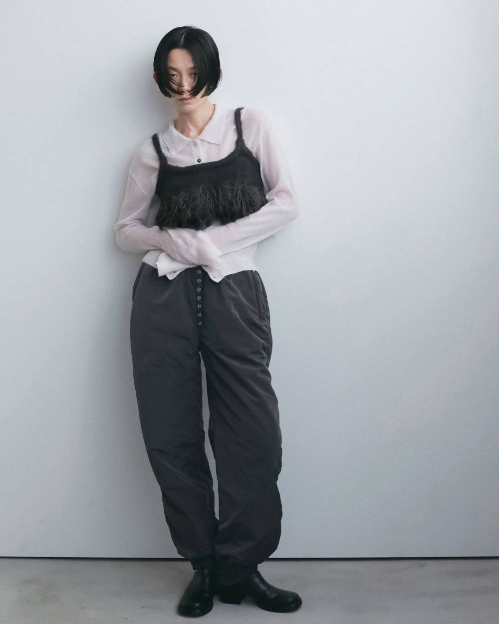 Over Knit Shirts Over Knit Shirts,オーバー ニット シャツ,62620542,シャツ,ニットシャツ,ニット,トップス,オーバーサイズ,ànuke,アンヌーク,lifes,ライフズ,26fall,26aw