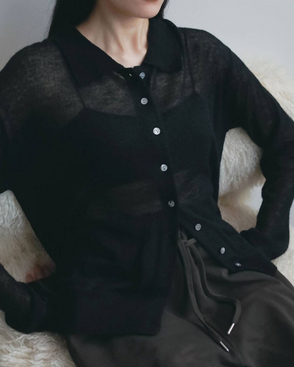 Over Knit Shirts Over Knit Shirts,オーバー ニット シャツ,62620542,シャツ,ニットシャツ,ニット,トップス,オーバーサイズ,ànuke,アンヌーク,lifes,ライフズ,26fall,26aw