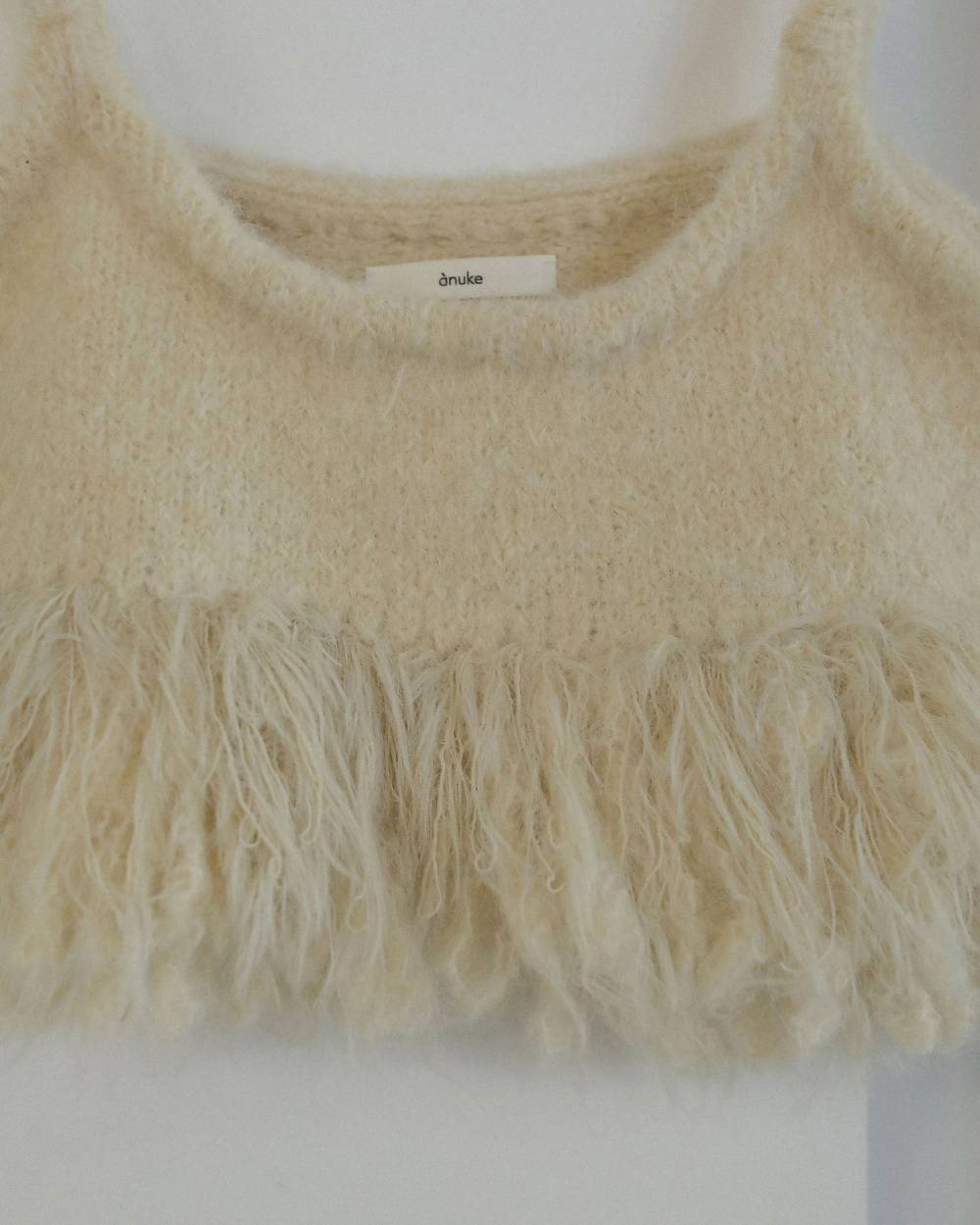 Fringe Bustier Fringe Bustier,フリンジ ビスチェ,62620544,トップス,ビスチェ,ニットビスチェ,ニット,ànuke,アンヌーク,lifes,ライフズ,26fall,26aw