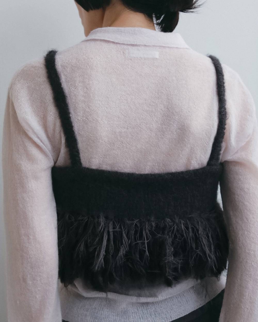 Fringe Bustier Fringe Bustier,フリンジ ビスチェ,62620544,トップス,ビスチェ,ニットビスチェ,ニット,ànuke,アンヌーク,lifes,ライフズ,26fall,26aw