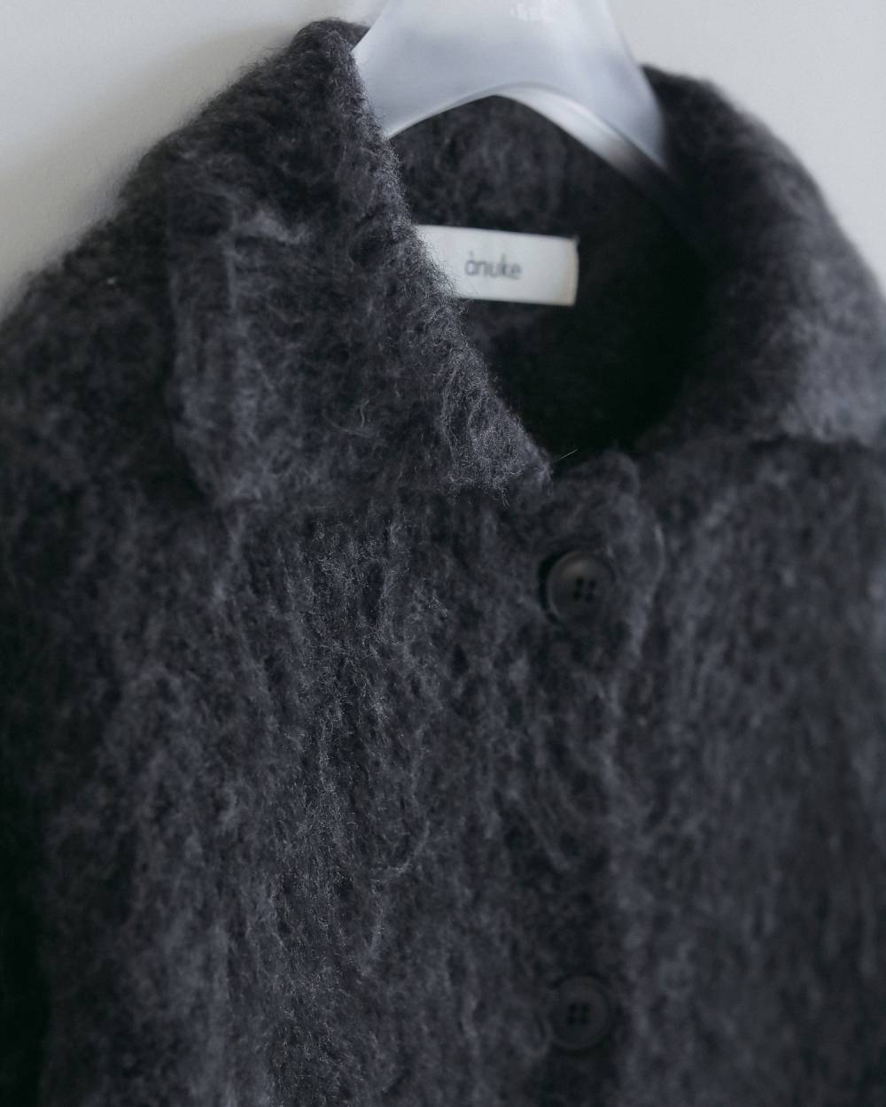 Brushed Knit Jacket Brushed Knit Jacket,ブラッシュド ニット ジャケット,62620545,アウター,ニット,ジャケット,ànuke,アンヌーク,lifes,ライフズ,26fall,26aw