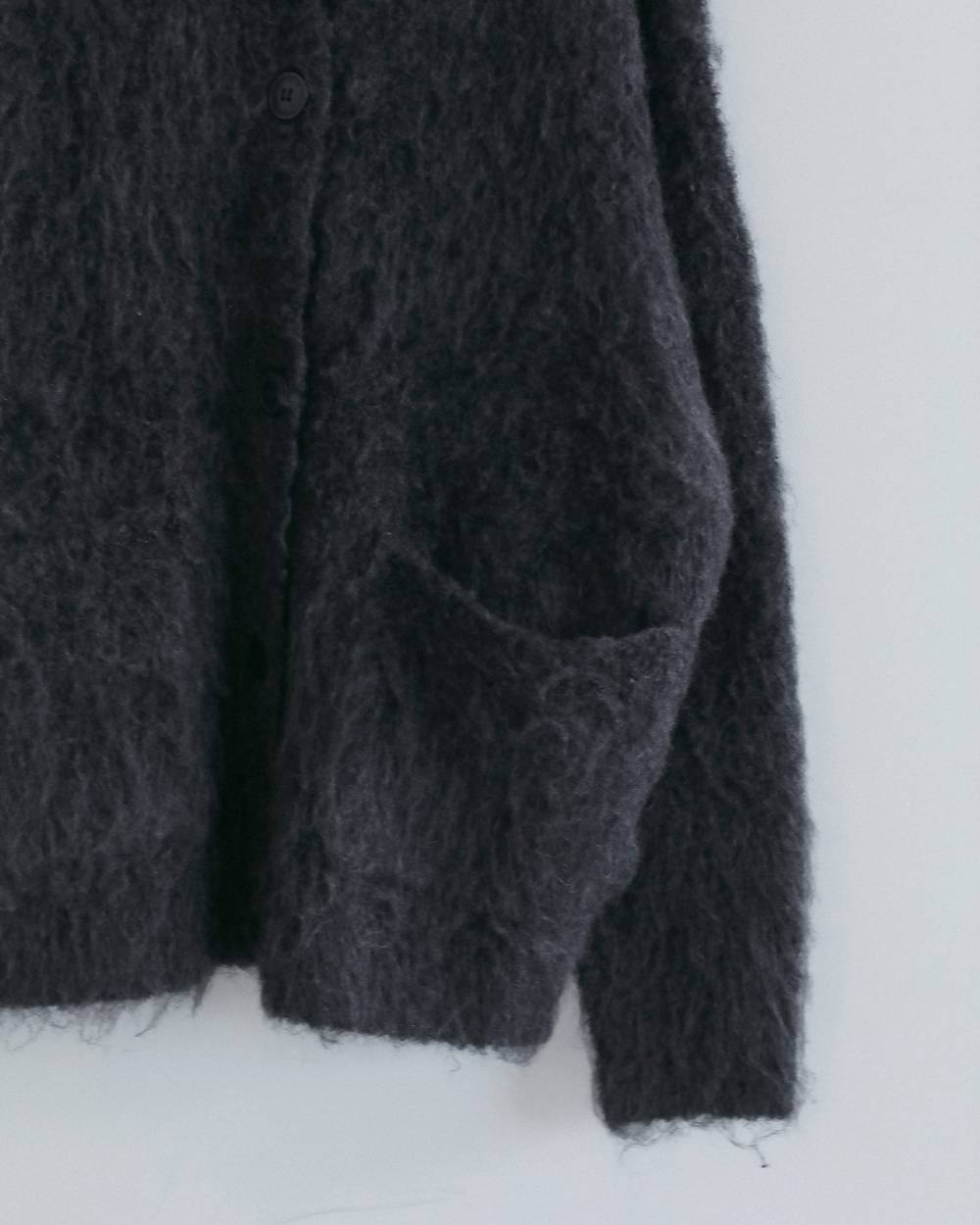 Brushed Knit Jacket Brushed Knit Jacket,ブラッシュド ニット ジャケット,62620545,アウター,ニット,ジャケット,ànuke,アンヌーク,lifes,ライフズ,26fall,26aw
