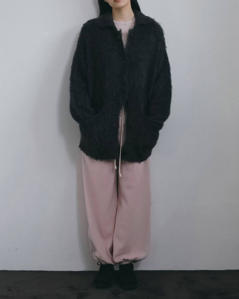 Brushed Knit Jacket Brushed Knit Jacket,ブラッシュド ニット ジャケット,62620545,アウター,ニット,ジャケット,ànuke,アンヌーク,lifes,ライフズ,26fall,26aw