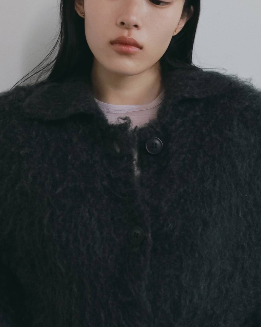 Brushed Knit Jacket Brushed Knit Jacket,ブラッシュド ニット ジャケット,62620545,アウター,ニット,ジャケット,ànuke,アンヌーク,lifes,ライフズ,26fall,26aw