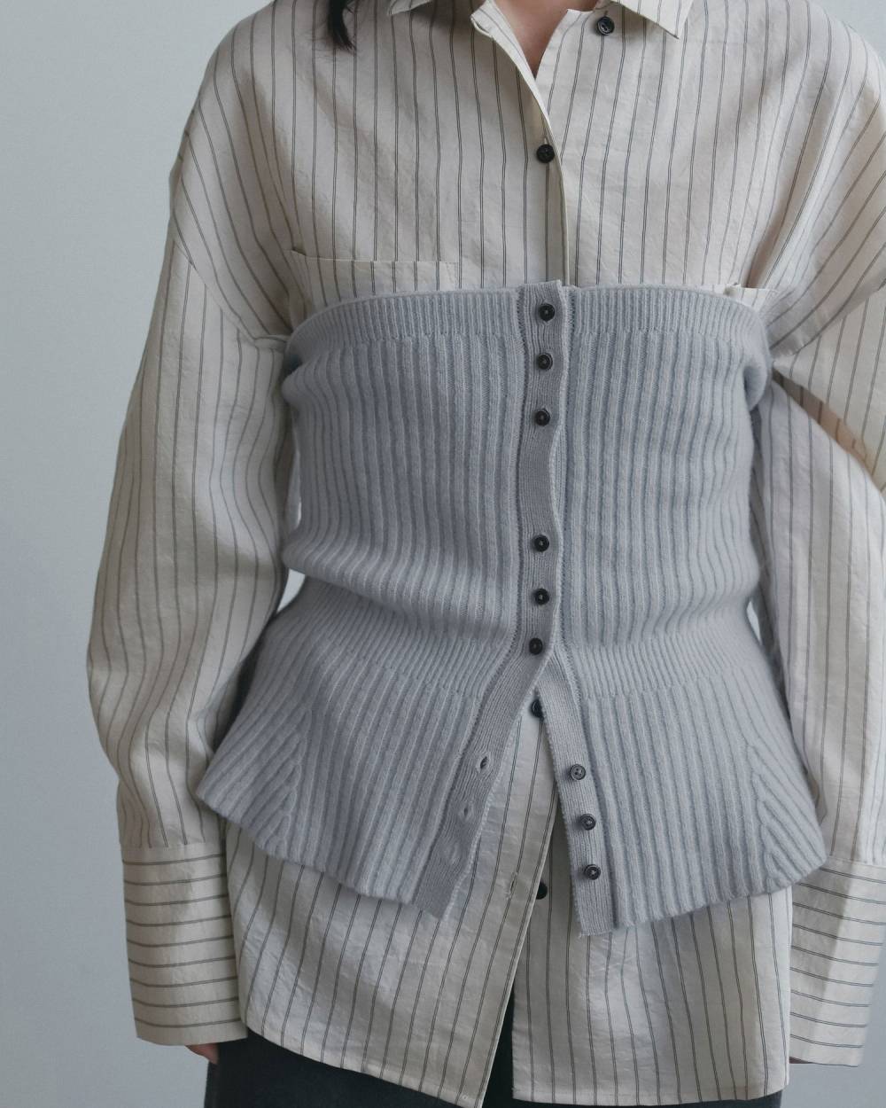 Wool 2way Bustier Wool 2way Bustier,ウール 2WAY ビスチェ,62620546,トップス,ウール,ビスチェ,ànuke,アンヌーク,lifes,ライフズ,26fall,26aw