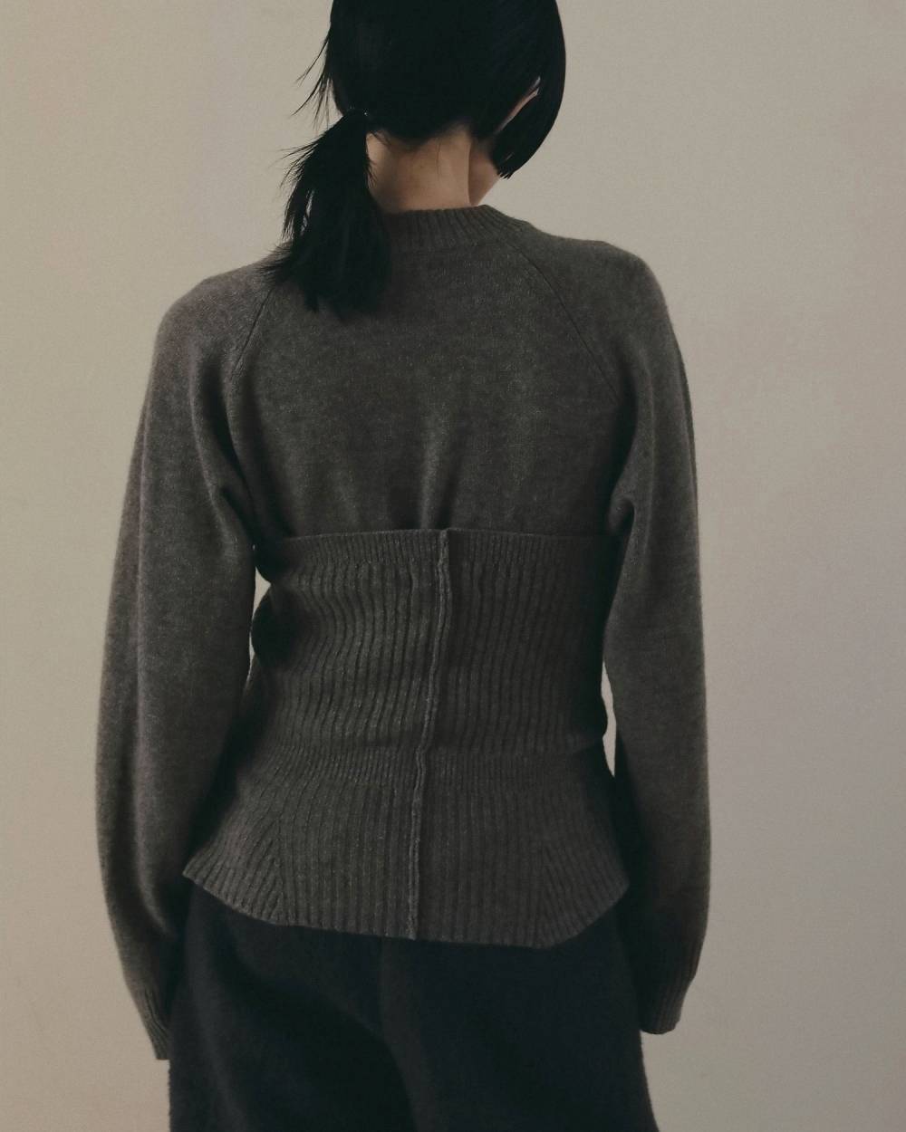 Wool 2way Bustier Wool 2way Bustier,ウール 2WAY ビスチェ,62620546,トップス,ウール,ビスチェ,ànuke,アンヌーク,lifes,ライフズ,26fall,26aw