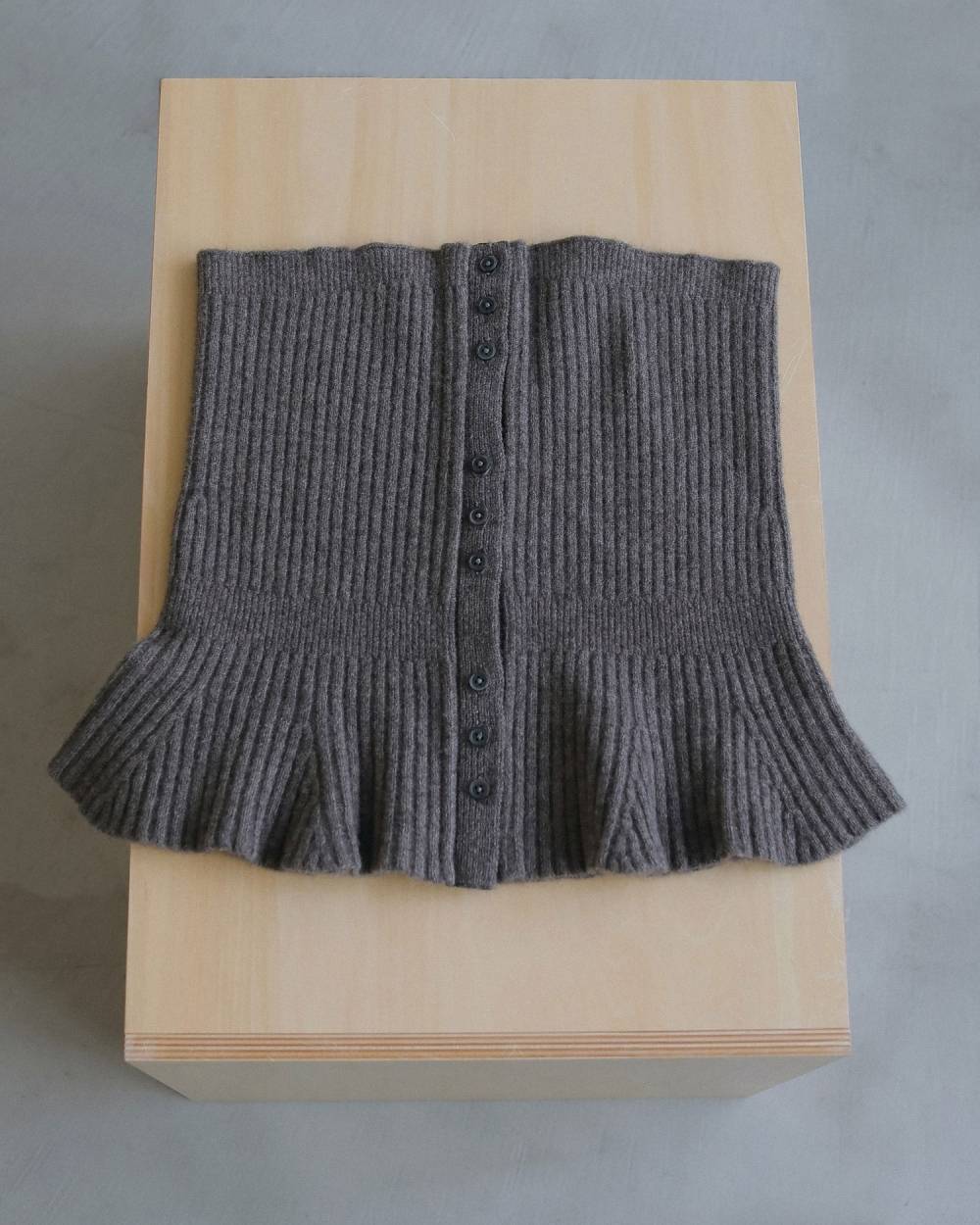 Wool 2way Bustier Wool 2way Bustier,ウール 2WAY ビスチェ,62620546,トップス,ウール,ビスチェ,ànuke,アンヌーク,lifes,ライフズ,26fall,26aw