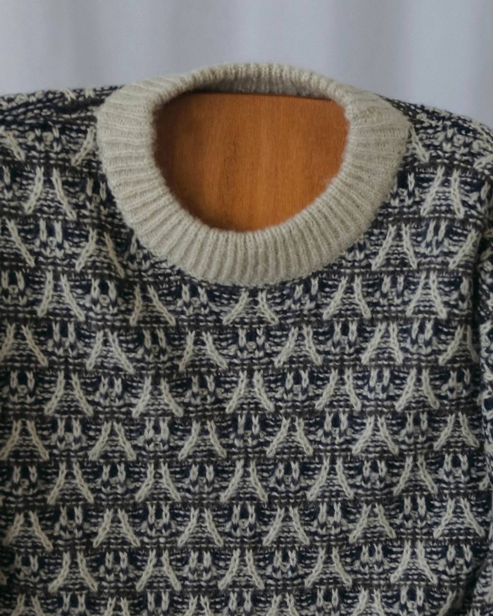 Tucked Pattern Knit Tucked Pattern Knit,タックド パターン ニット,62620547,トップス,ニット,ニットトップス,柄,ànuke,アンヌーク,lifes,ライフズ,26fall,26aw