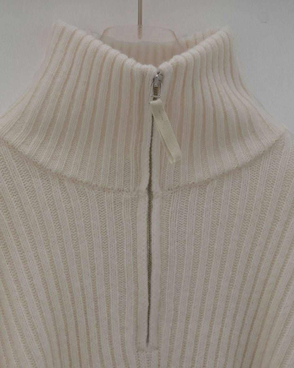 Halfzip Rib Knit Halfzip Rib Knit,ハーフジップ リブニット,62620550,トップス,ニット,ニットトップス,ànuke,アンヌーク,lifes,ライフズ,26fall,26aw