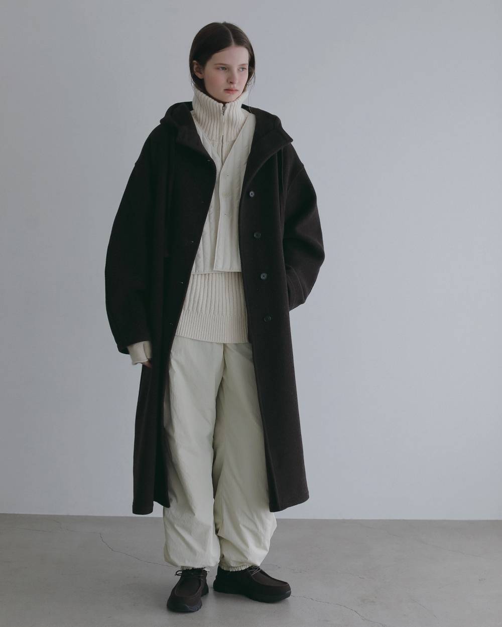Halfzip Rib Knit Halfzip Rib Knit,ハーフジップ リブニット,62620550,トップス,ニット,ニットトップス,ànuke,アンヌーク,lifes,ライフズ,26fall,26aw