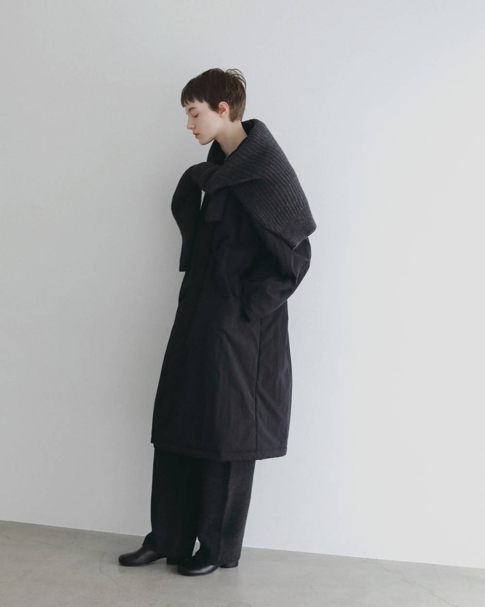 Halfzip Rib Knit Halfzip Rib Knit,ハーフジップ リブニット,62620550,トップス,ニット,ニットトップス,ànuke,アンヌーク,lifes,ライフズ,26fall,26aw