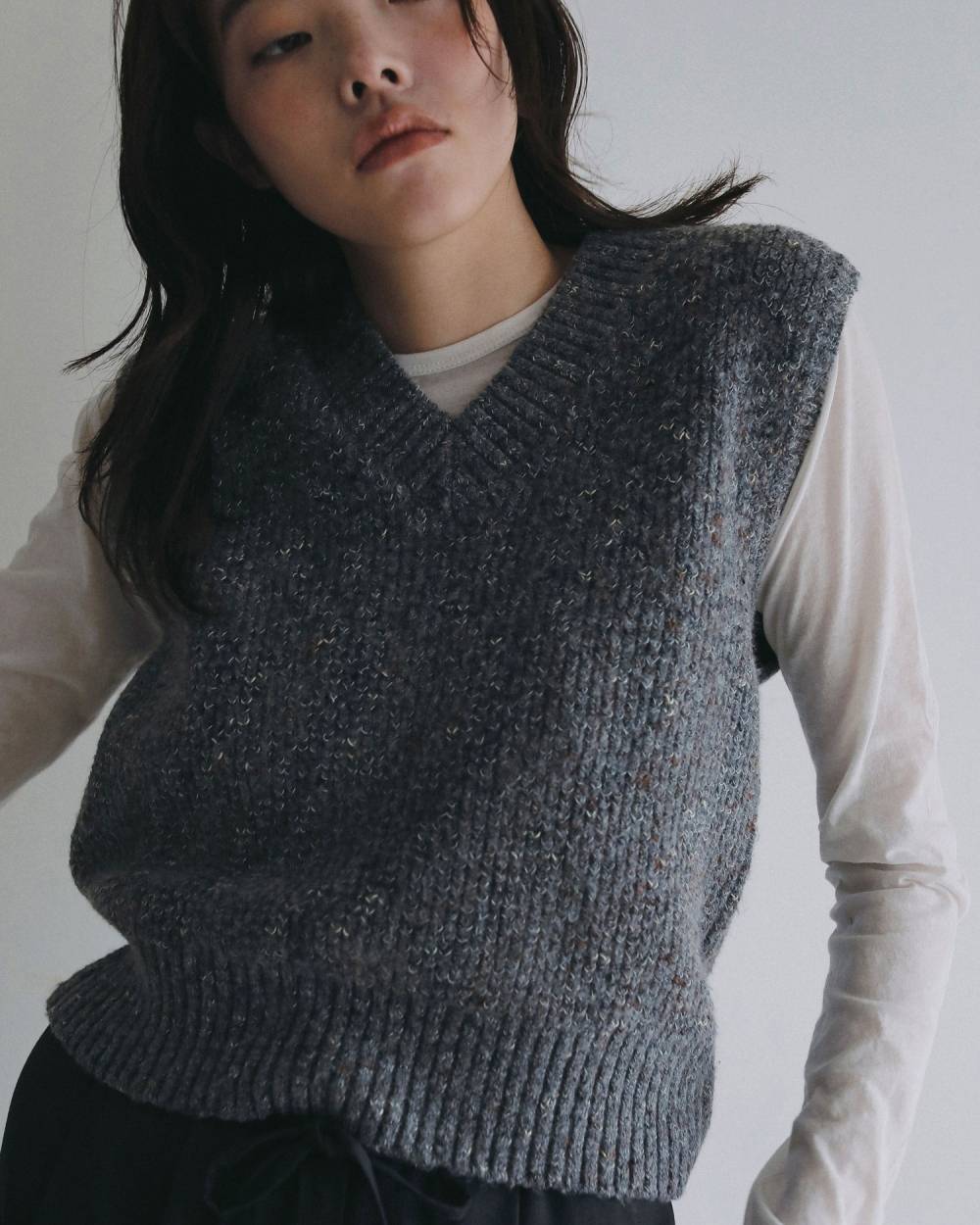 Gather Compact Tops Gather Compact Tops,ギャザー コンパクト トップス,62620608,トップス,薄手,カットソー,ànuke,アンヌーク,lifes,ライフズ,26ss,26fall,26aw