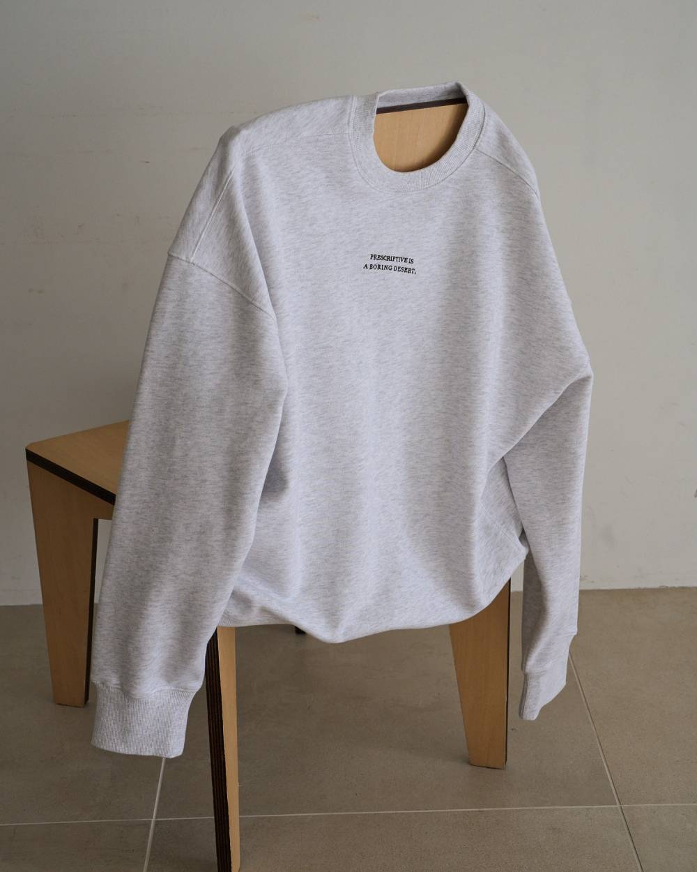 Embroidery Over Sweat Embroidery Over Sweat,エンブロイダリー オーバー スウェット,62620609,トップス,スウェット,ànuke,アンヌーク,lifes,ライフズ,26ss,26fall,26aw
