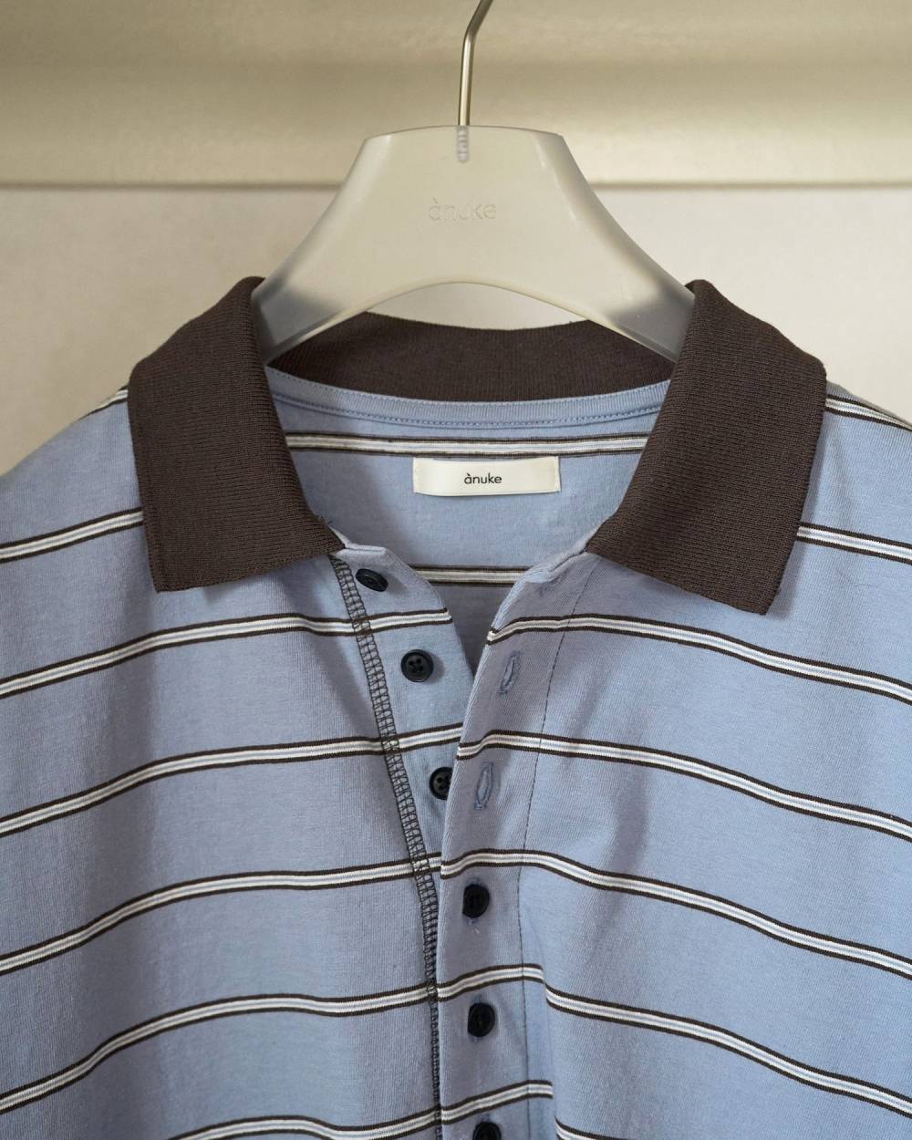 Border Loose Polotops Border Loose Polotops,ボーダー ルーズ ポロトップス,62620613,トップス,ポロトップス,ボーダー,柄,ànuke,アンヌーク,lifes,ライフズ,26ss,26fall,26aw
