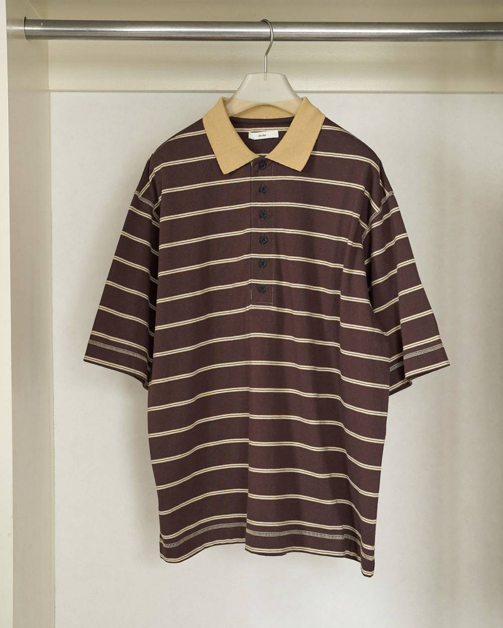 Border Loose Polotops Border Loose Polotops,ボーダー ルーズ ポロトップス,62620613,トップス,ポロトップス,ボーダー,柄,ànuke,アンヌーク,lifes,ライフズ,26ss,26fall,26aw