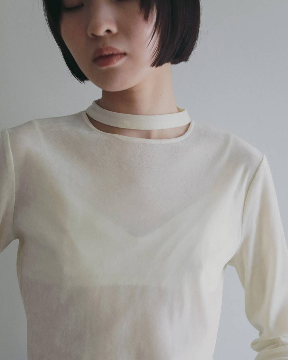 Velour Tie Tops Velour Tie Tops,ベロア タイ トップス,62620615,トップス,コンパクト,カットソー,ànuke,アンヌーク,lifes,ライフズ,26ss,26fall,26aw