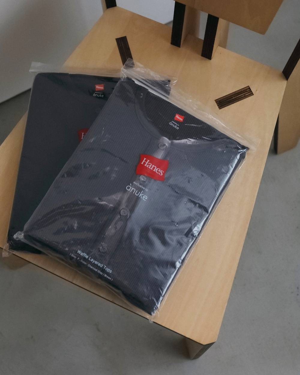 Hanes / anuke Layered Pack Tee Hanes / anuke Layered Pack Tee,ヘインズ / アンヌーク レイヤード パック ティー,62620619,トップス,カットソー,タンクトップ,カーディガン,カーデ,羽織,ànuke,アンヌーク,lifes,ライフズ,26ss,26fall,26aw