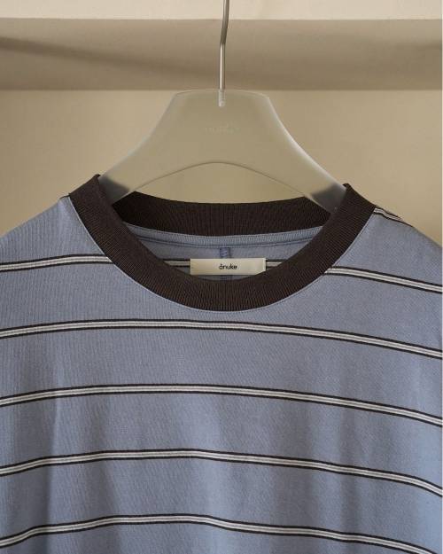 ànuke online store（アンヌーク） / Border Loose Long T