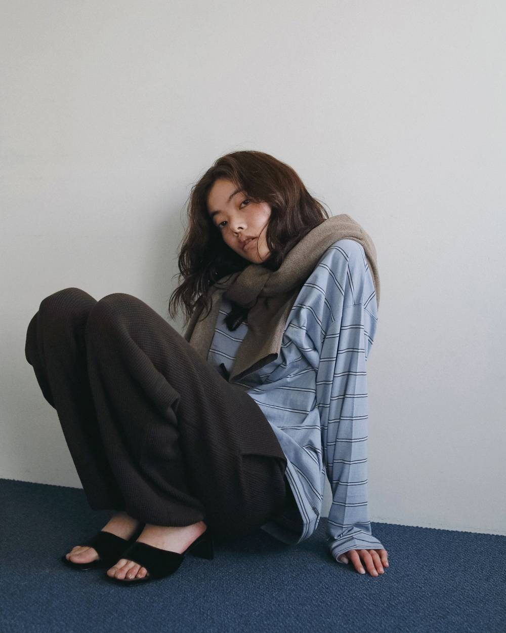 Border Loose Long T-shirts Border Loose Long T-shirts,ボーダー ルーズ ロング Tシャツ,62620620,トップス,Tシャツ,ロンT,ボーダー,柄,ànuke,アンヌーク,lifes,ライフズ,26ss,26fall,26aw