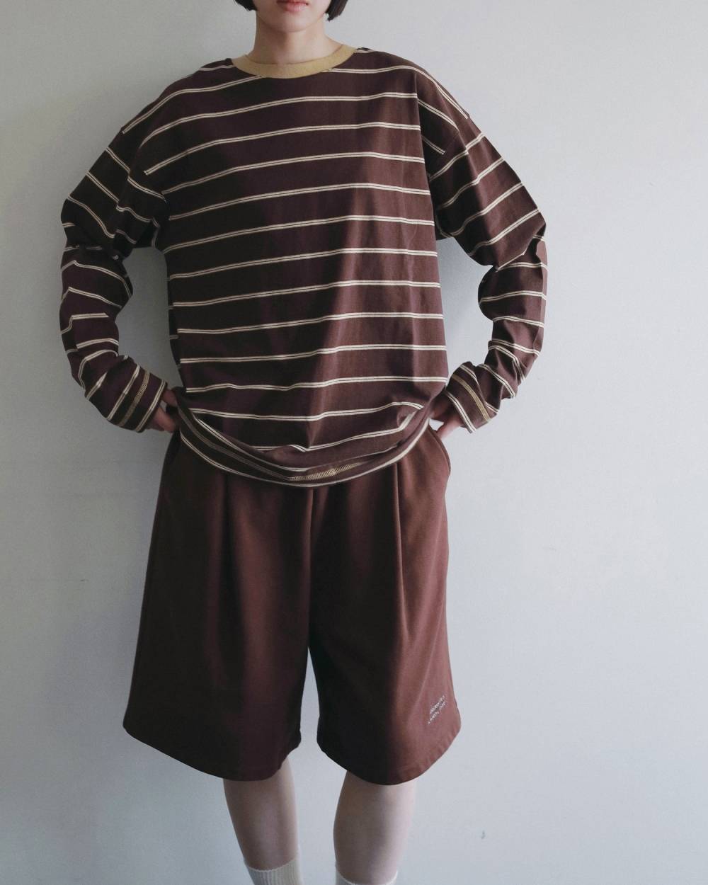 Border Loose Long T-shirts Border Loose Long T-shirts,ボーダー ルーズ ロング Tシャツ,62620620,トップス,Tシャツ,ロンT,ボーダー,柄,ànuke,アンヌーク,lifes,ライフズ,26ss,26fall,26aw
