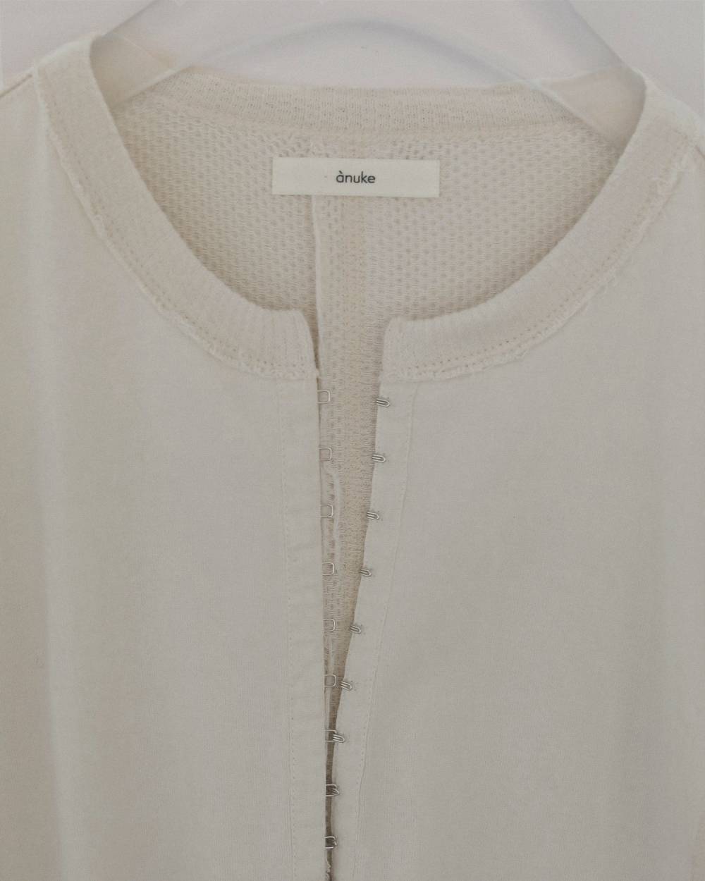 Jacquardrib Fronthook Tops Jacquardrib Fronthook Tops,ジャカードリブ フロントフック トップス,62620621,トップス,カットソー,カットソートップス,ànuke,アンヌーク,lifes,ライフズ,26fall,26aw