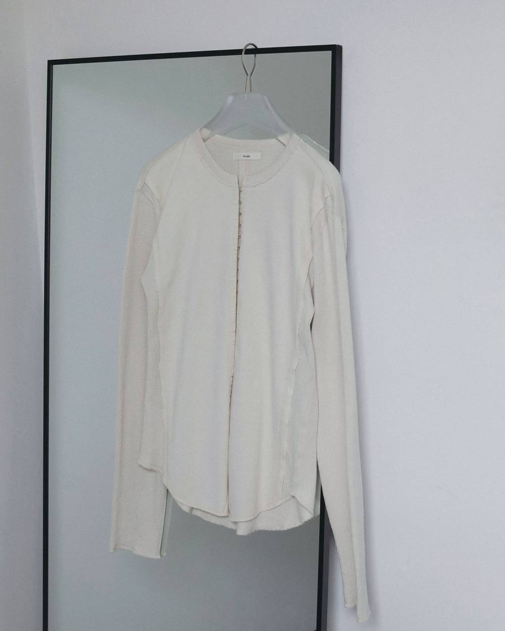 Jacquardrib Fronthook Tops Jacquardrib Fronthook Tops,ジャカードリブ フロントフック トップス,62620621,トップス,カットソー,カットソートップス,ànuke,アンヌーク,lifes,ライフズ,26fall,26aw