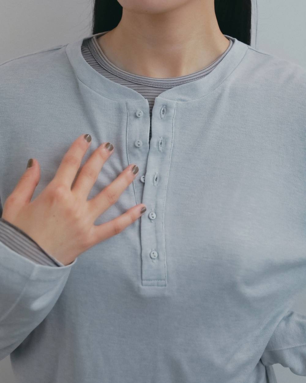 Wool Sheer Henleytops Wool Sheer Henleytops,ウール シアー ヘンリー トップス,62620623,トップス,Tシャツ,カットソー,ウール,ànuke,アンヌーク,lifes,ライフズ,26fall,26aw
