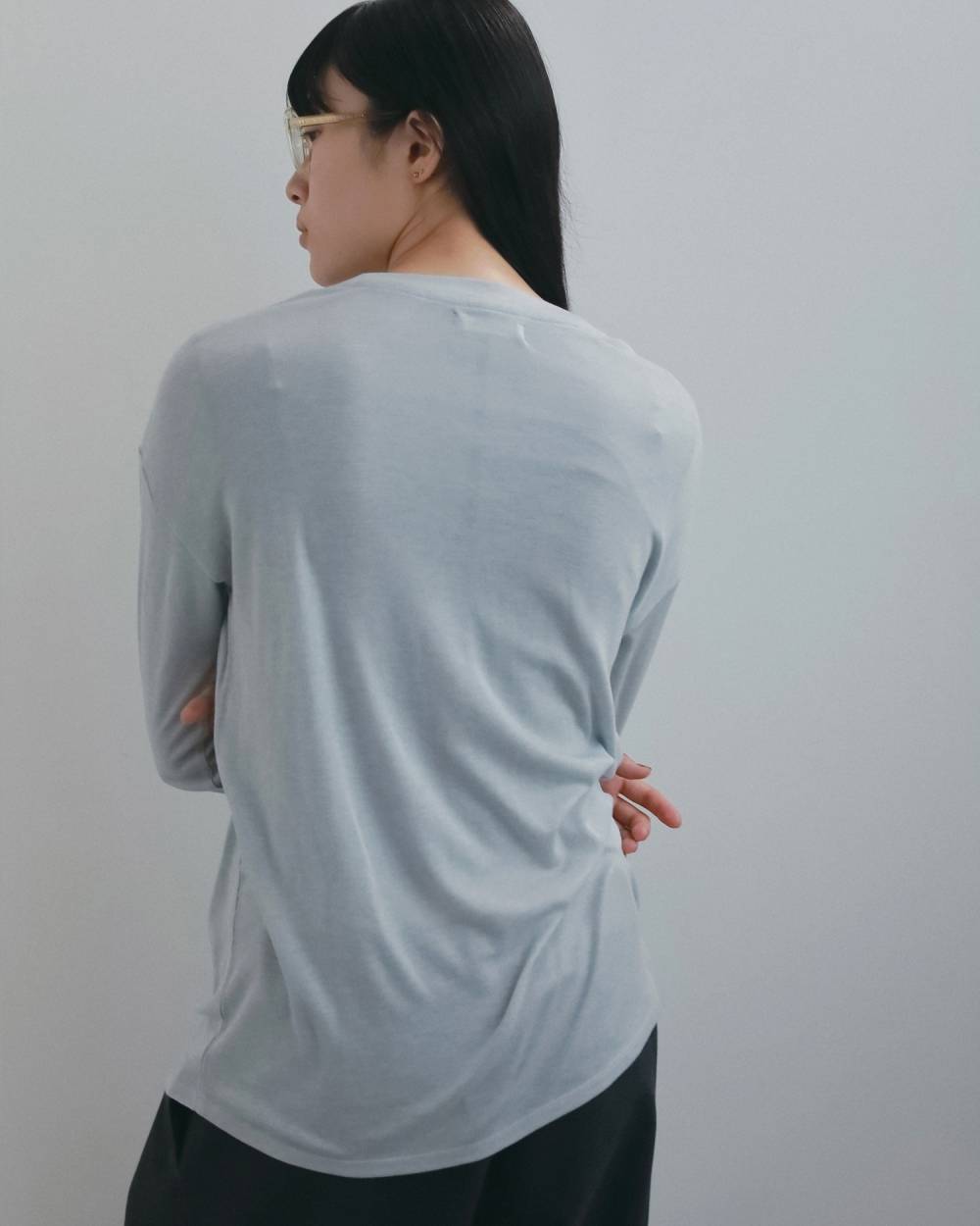 Wool Sheer Henleytops Wool Sheer Henleytops,ウール シアー ヘンリー トップス,62620623,トップス,Tシャツ,カットソー,ウール,ànuke,アンヌーク,lifes,ライフズ,26fall,26aw