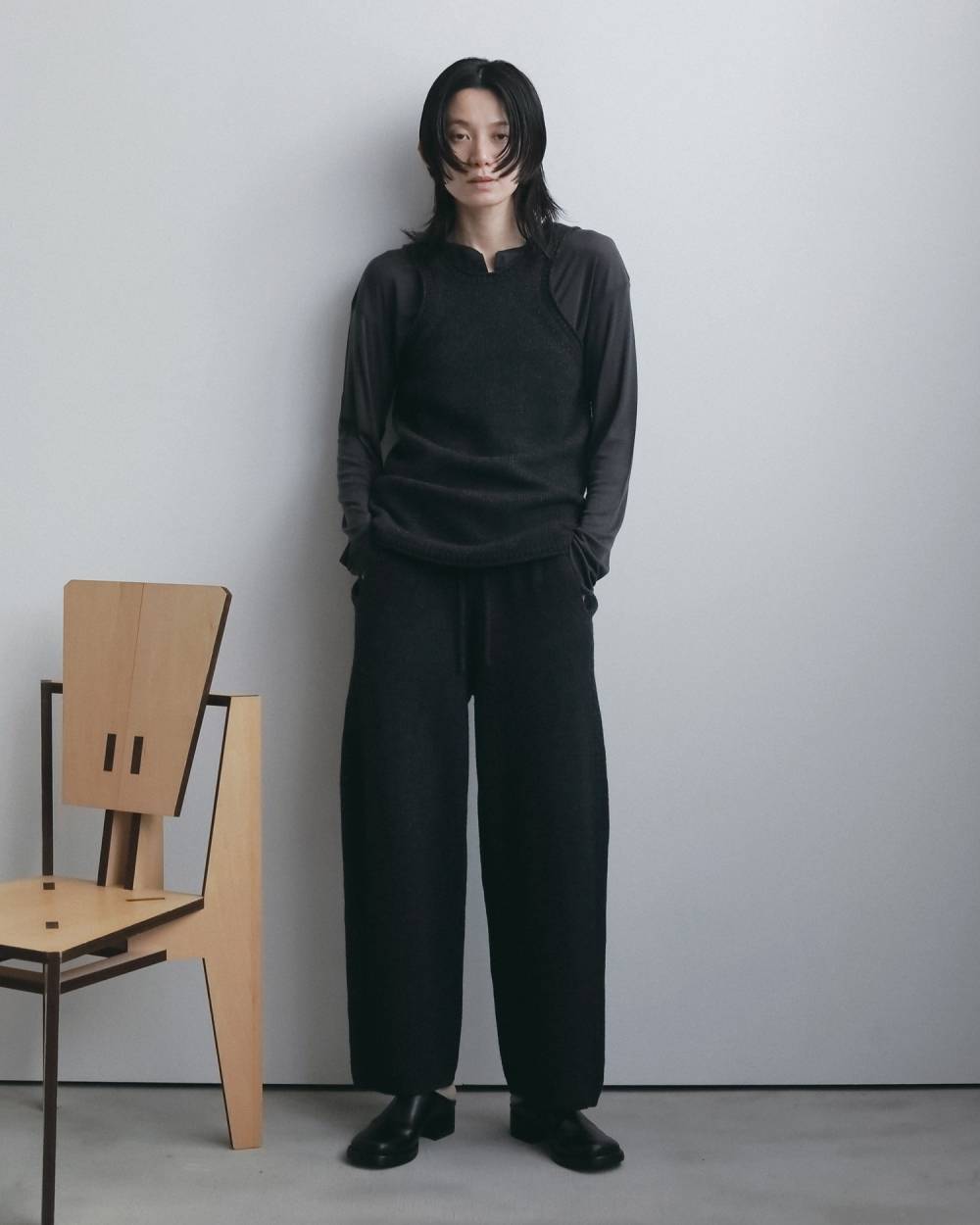 Wool Sheer Henleytops Wool Sheer Henleytops,ウール シアー ヘンリー トップス,62620623,トップス,Tシャツ,カットソー,ウール,ànuke,アンヌーク,lifes,ライフズ,26fall,26aw