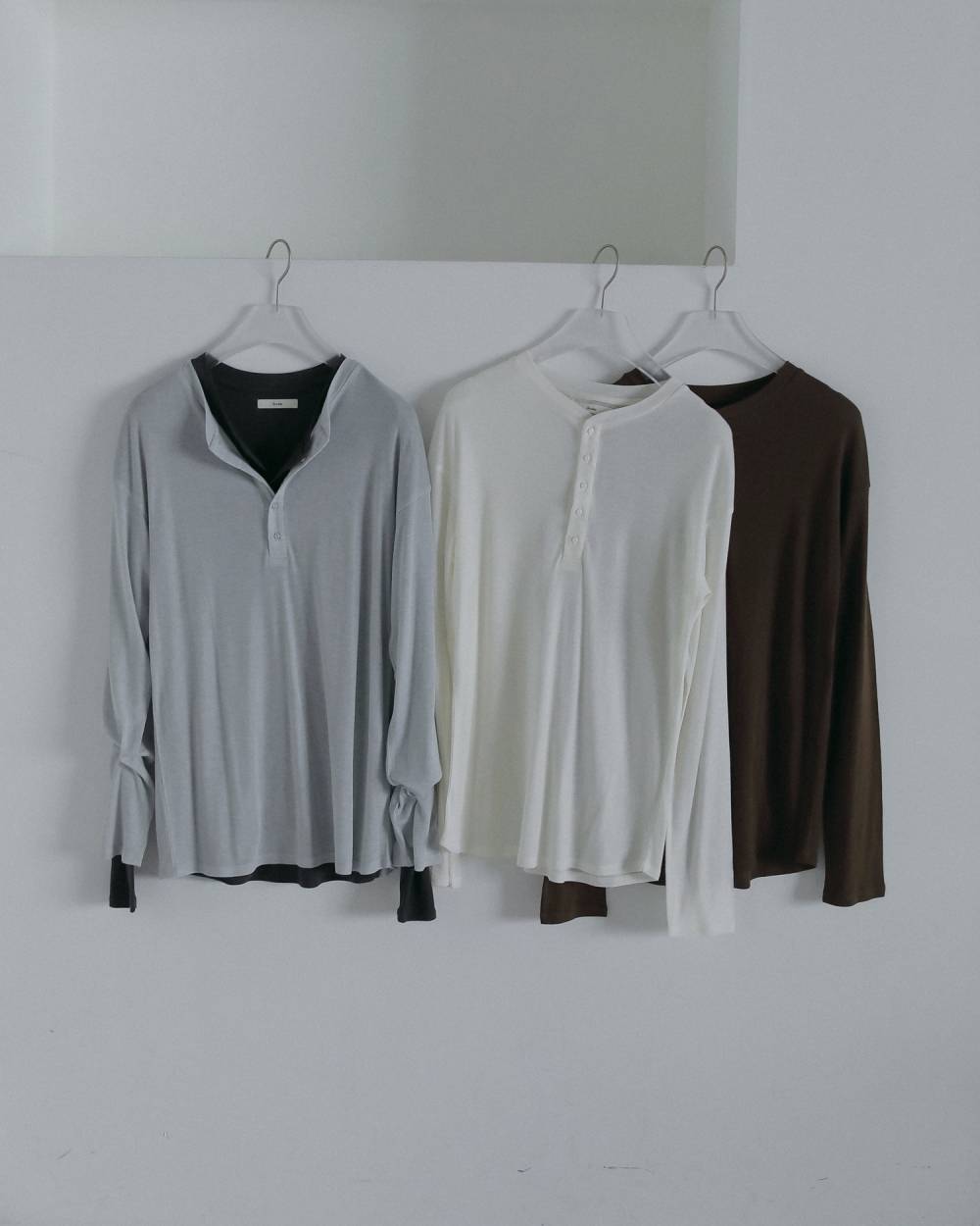 Wool Sheer Henleytops Wool Sheer Henleytops,ウール シアー ヘンリー トップス,62620623,トップス,Tシャツ,カットソー,ウール,ànuke,アンヌーク,lifes,ライフズ,26fall,26aw