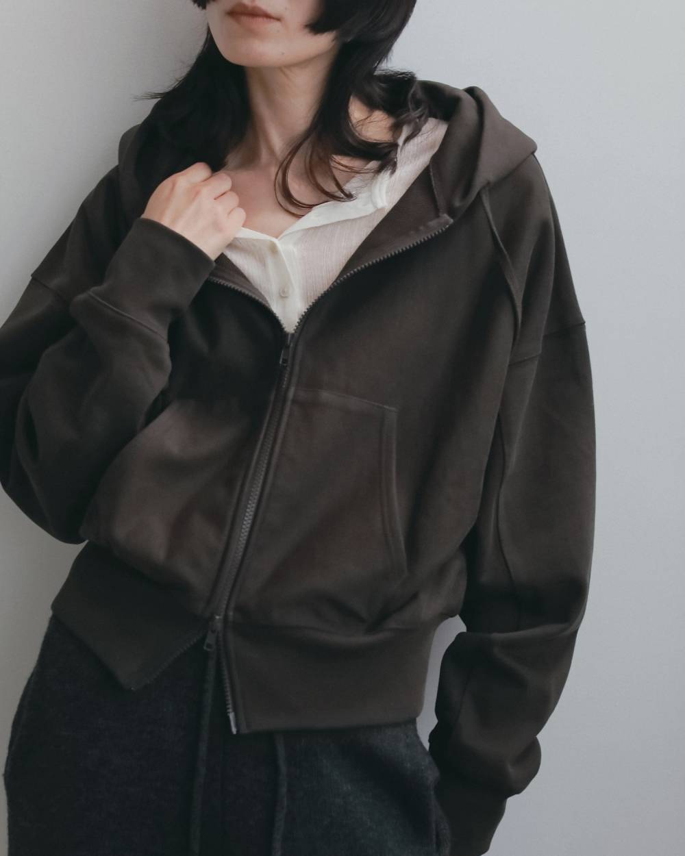 Over Zip Parka Over Zip Parka,オーバー ジップ パーカー,62620624,アウター,パーカー,ジップパーカー,ànuke,アンヌーク,lifes,ライフズ,26fall,26aw