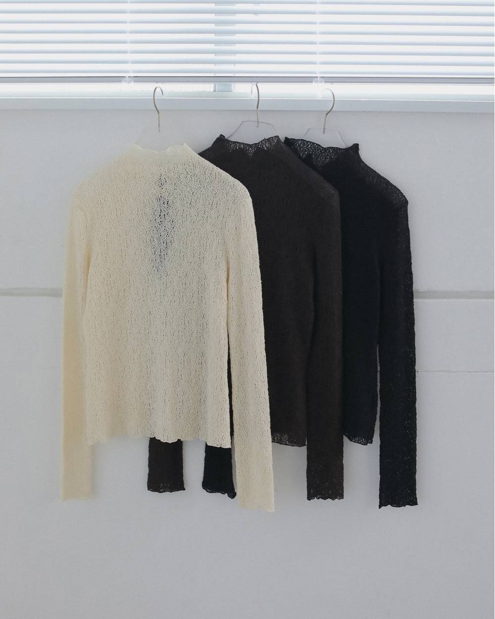 Raschel Lace Turtle Raschel Lace Turtle,ラッセルレース タートル,62620628,トップス,タートルトップス,ànuke,アンヌーク,lifes,ライフズ,26fall,26aw