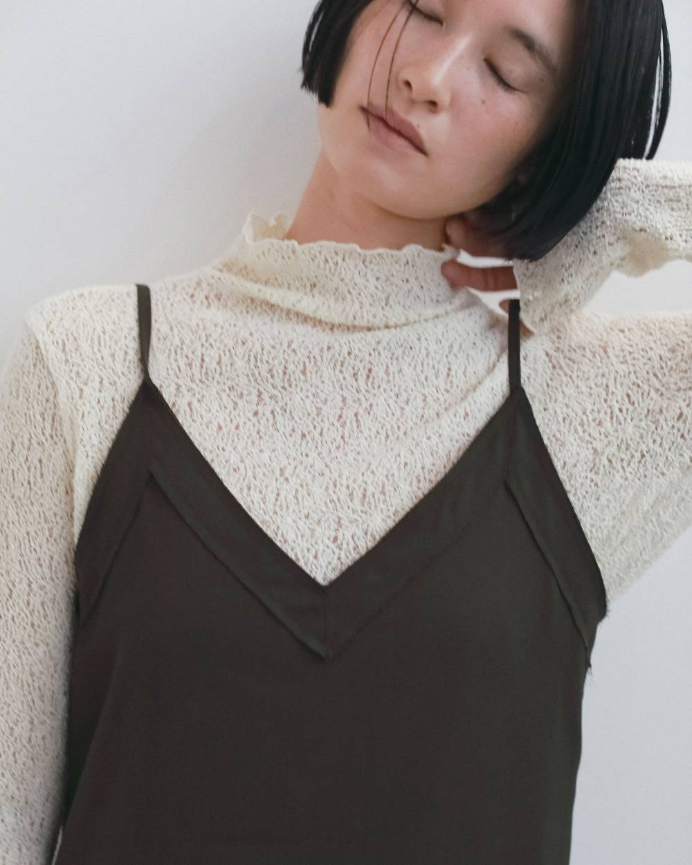 Raschel Lace Turtle Raschel Lace Turtle,ラッセルレース タートル,62620628,トップス,タートルトップス,ànuke,アンヌーク,lifes,ライフズ,26fall,26aw