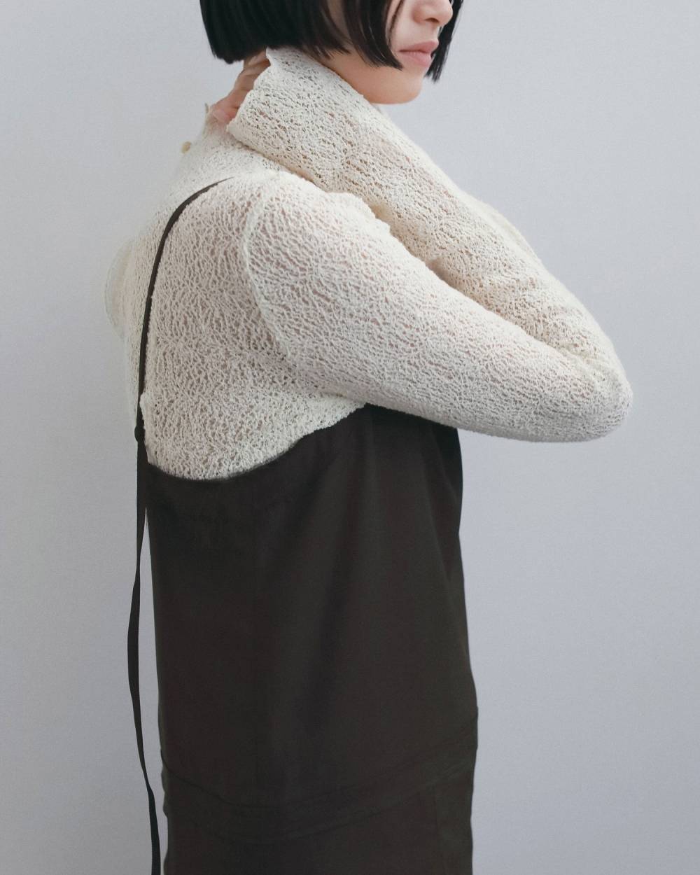 Raschel Lace Turtle Raschel Lace Turtle,ラッセルレース タートル,62620628,トップス,タートルトップス,ànuke,アンヌーク,lifes,ライフズ,26fall,26aw