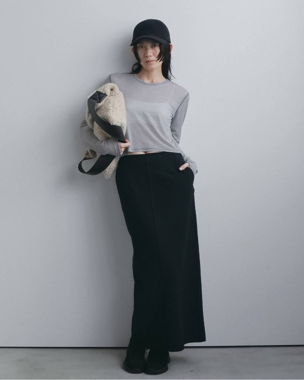 Sheer Border Long T-shirts Sheer Border Long T-shirts,シアー ボーダー ロングTシャツ,62620629,トップス,Tシャツ,カットソー,ロンT,ボーダー,ànuke,アンヌーク,lifes,ライフズ,26fall,26aw