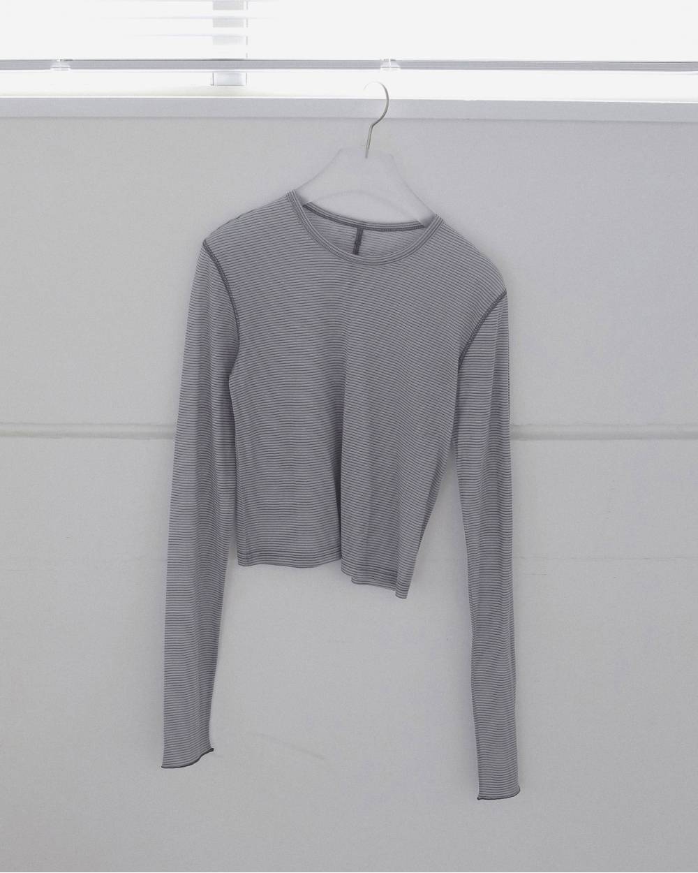 Sheer Border Long T-shirts Sheer Border Long T-shirts,シアー ボーダー ロングTシャツ,62620629,トップス,Tシャツ,カットソー,ロンT,ボーダー,ànuke,アンヌーク,lifes,ライフズ,26fall,26aw