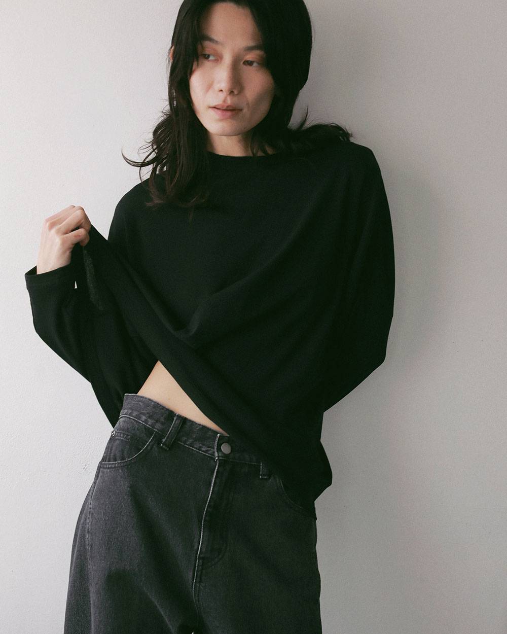 Basic Long T-shirts Basic Long T-shirts,ベーシック ロング ティーシャツ,62620634,トップス,カットソー,ロンT,ロングTシャツ,ànuke,アンヌーク,lifes,ライフズ,26fall,26aw