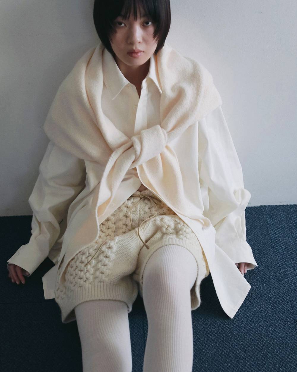 Cable Knit Bloomer Cable Knit Bloomer,ケーブル ニット ブルマ,62620703,ボトム,ブルマ,ニットブルマ,ショートパンツ,ショーパン,ànuke,アンヌーク,lifes,ライフズ,26ss,26fall,26aw