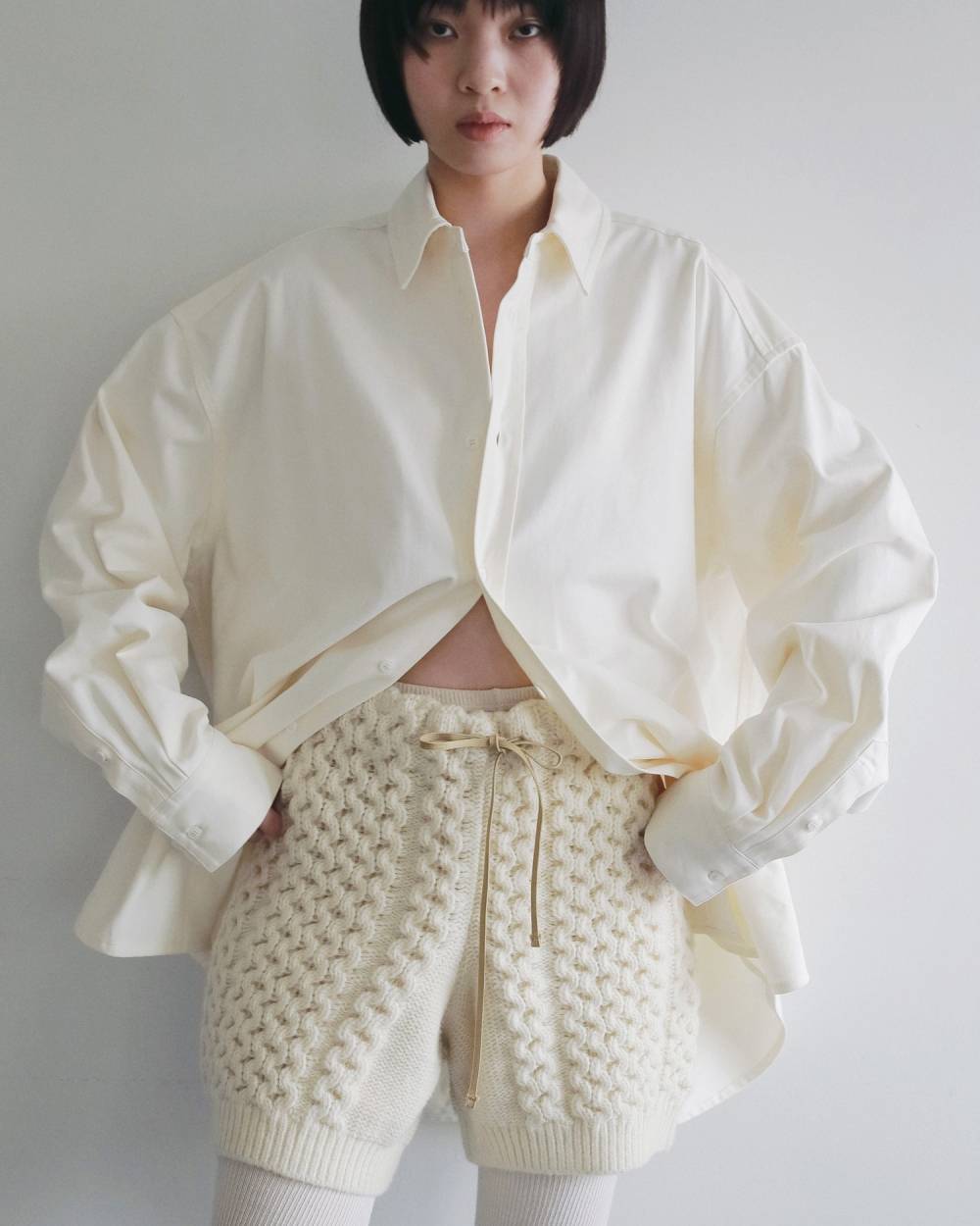 Cable Knit Bloomer Cable Knit Bloomer,ケーブル ニット ブルマ,62620703,ボトム,ブルマ,ニットブルマ,ショートパンツ,ショーパン,ànuke,アンヌーク,lifes,ライフズ,26ss,26fall,26aw